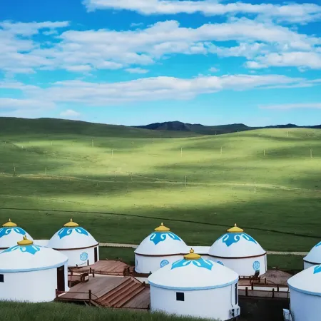 Wulan Mountain Scenic Spot Visitor Center, Hexiantou Town, Erguna, Inner Mongolia, China