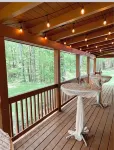 You’ve Found Paradise With this  Spacious Log Cabin on Keuka Lake - - balcony