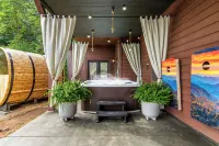 Private Estate • Hot Tub • Sauna • Game Room • Theater • Pickleball • Epic Views - Badekar