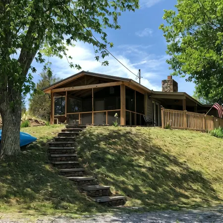 Special Rates Douglas Lake Front Cabin Retreat w/ Boat Ramp and Private Dock