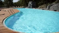 Eco village in the forest - piscine