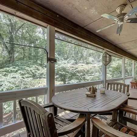 River Retreat on the Nottely river in Blairsville, GA. Fishing&Hiking Lic#033210