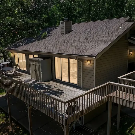Peaceful 2 acre Lakefront Home in Duck Creek w/ Boat Dock, Game Room w/ Wet Bar
