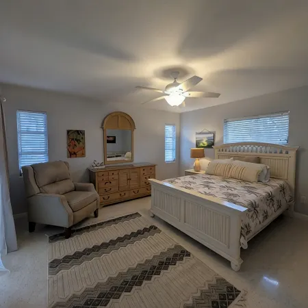 Family beach home! Fully renovated on water w/pool, boat dock & nearby beach