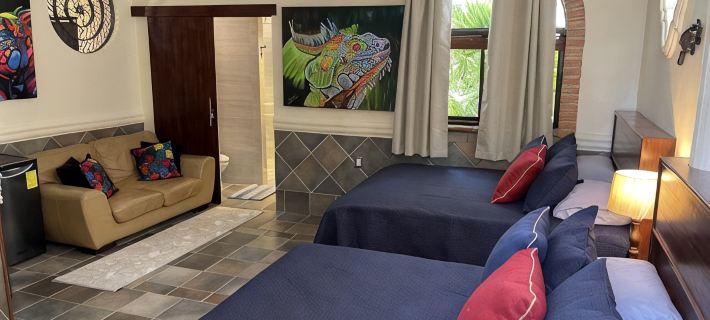 Private Villa, Authentic Cook Included, heated pool, just steps to the beach 부세리아스 호텔