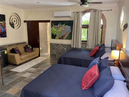 Private Villa, Authentic Cook Included, heated pool, just steps to the beach