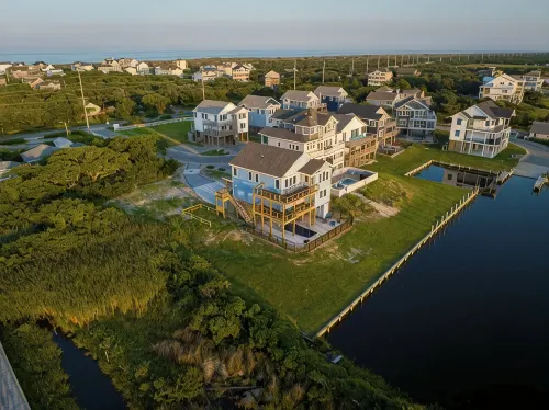 Waterfront Home with Panoramic Views in Black Dog Harbor, Salvo, NC