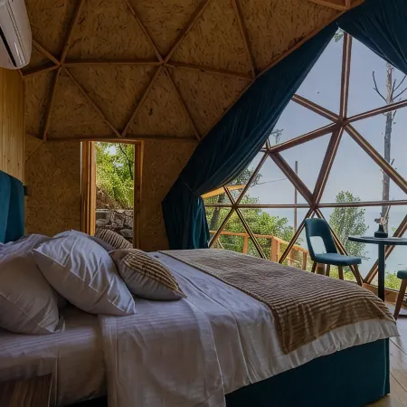 Luxury Glamping with Private Heated Pool