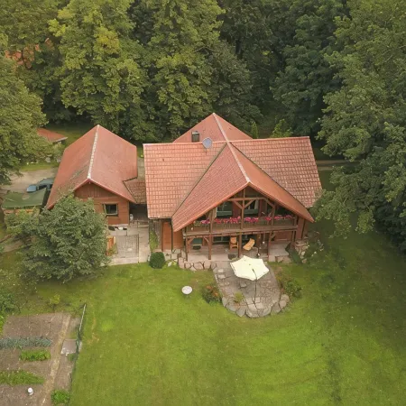 Vacation home "Gut Briesen", 2 double rooms, max 5 pers., Nature Park Westhavelland