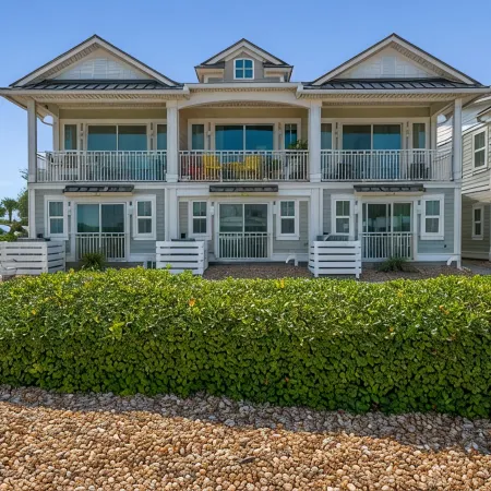 Ocean View Townhome across from beautiful Amelia Island Beach