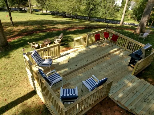 Mountain View Retreat/2Br Log Home Apt w/Private Dining Deck & BBQ/Massage - Alppimaja