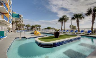 Sunny and Bright Oceanfront Condos in Atlantica Resort Near Boardwalk