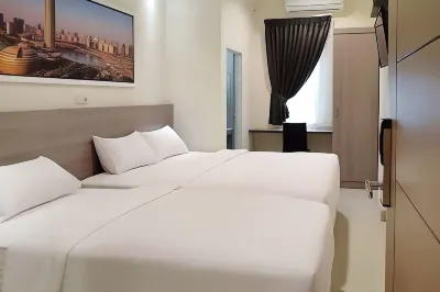 TwoSpaces Living at Maximus Inn Hotel dekat GKII Sekojo Palembang