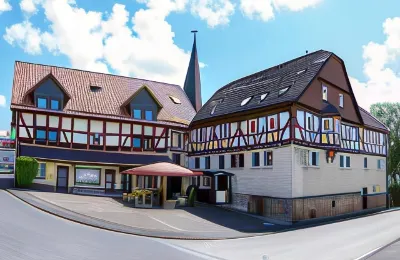 Gasthof Fritze's Goldener Stern - Kathrin Wyß Hotels in der Nähe von Hoof von oben