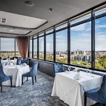 Vilnius Park Plaza Hotel, Restaurant & Terrace, Panorama Bar, Conference & Banquet Center