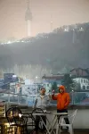 Namsan Guesthouse - vue sur la montagne