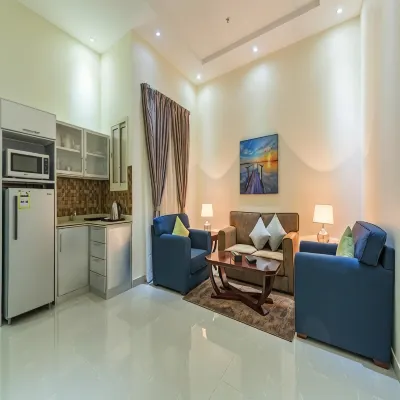 Taleen Serviced Apartment – Al Nakhil 마리나 몰 리야드 주변 호텔