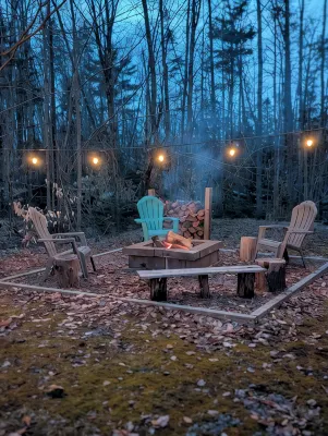 Cozy Cabin in Barss Corner with hot tub. Pet-Friendly!