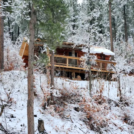 Cozy Cabin Nestled on the Side of Our 21 Acre Mountain - 10 Min to Spearfish!