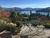 Akaroa Harbour Views | Deck, Cosy Fireplace