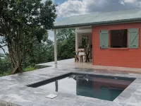 Lodge Traditionnel et sa Piscine vue mer des Caraïbes Hoteles en Les Anses d'Arlet