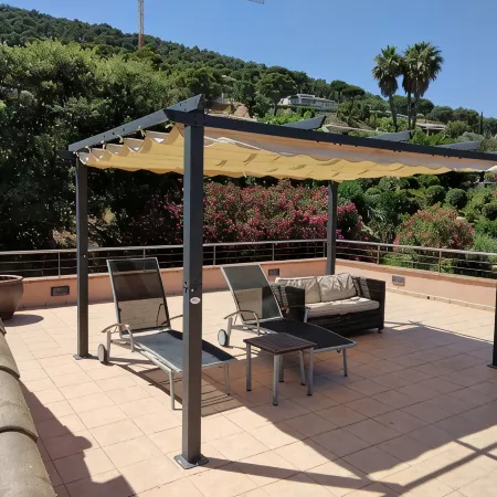 Exceptional Private Villa with Sea Views - large pool and designer paved gardens