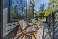 Two Bourbon Barrel Cabins