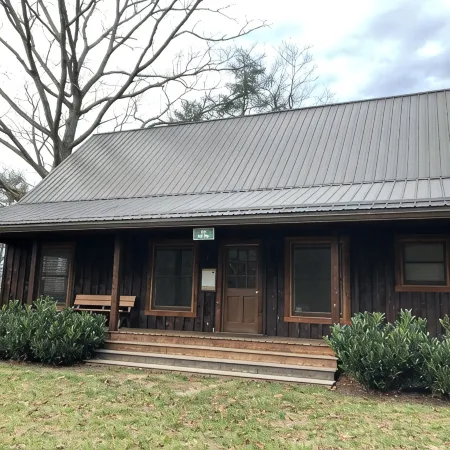 The Pill Box is the perfect getaway next to the Cowpasture River