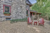 Hand Hewn Log Cabin Newly Renovated, rustic-modern design