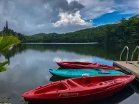 Cabañas Lago Cerro Azul - Lake of Panama - Mountain view