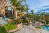 Castle on a hill, breathtaking views, surrounded with pools, trees, and lawn - Pools