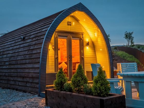 Loch Ewe Luxury Pods