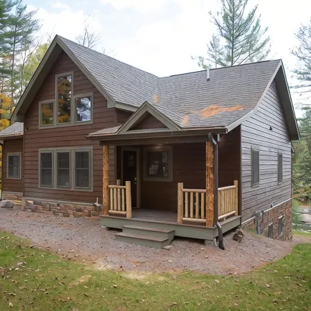 Adirondack River Lodge/ Spectacular Waterfalls/ Natural swimming pools.