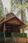 Redwood Grove Cabin inside Kings Canyon and Sequoia National Park