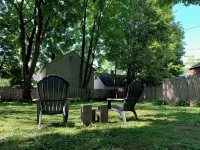 Pet Friendly 1 BR Apartment in Uptown Kingston + Huge Backyard & Full Kitchen - Wifi