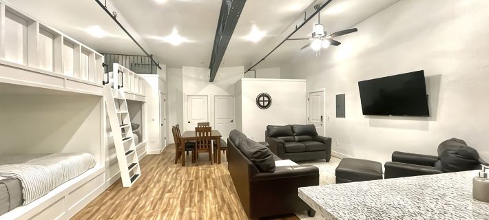 Walk to Main Street! Luxury Condo with Hot Tubs Near Arches, Sleeps 14 Hotels in Moab
