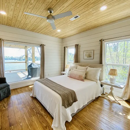 Lakefront Home with Waterfront Views from Every Room - 4.4 Miles to the Barn