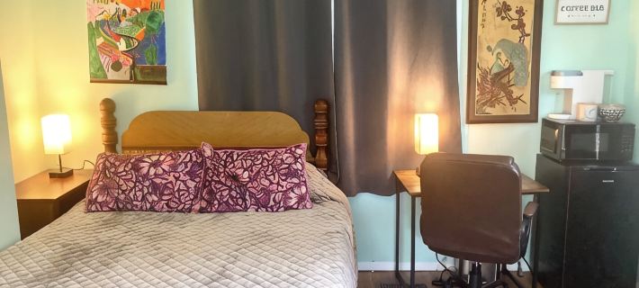 Hot Tub Private Studio- 1BR/1BR- Historic Tree Streets- 2 min drive to downtown Hotels in Johnson City