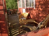Very cozy Scandinavian log house in a quiet location on a large plot - 2-Sterne