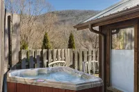 Hot Tub, Private, Rustic Elegance, Visit Barn Animals, Hammocks, 10Miles to Avl. - 샬레 호텔