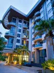 Beachfront accommodation in Sriracha with a private beach