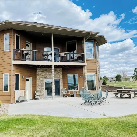 Large Bayside Golf Course home with Lake Views.
