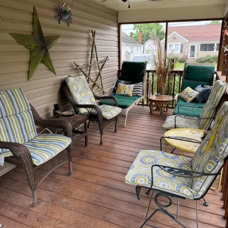 3-bedroom house in charming Colonial Beach with AC, WiFi