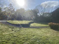 Hidden gem with hot tub  and tennis court in idyllic East Sussex  countryside .