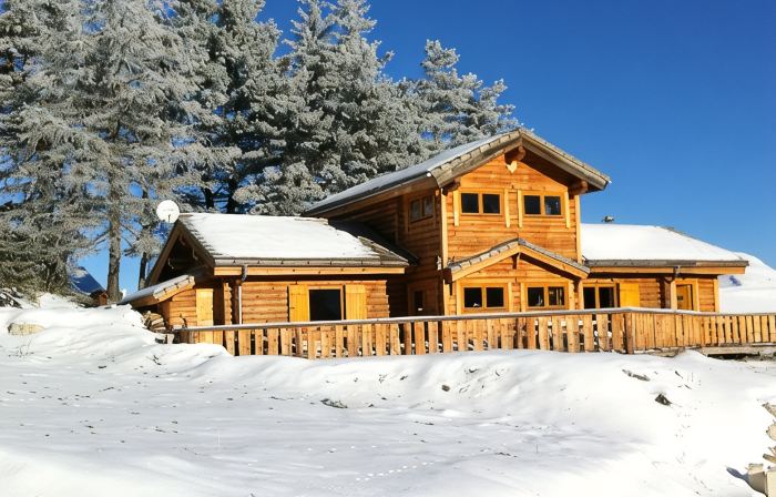 authentic Scandinavian log cabin