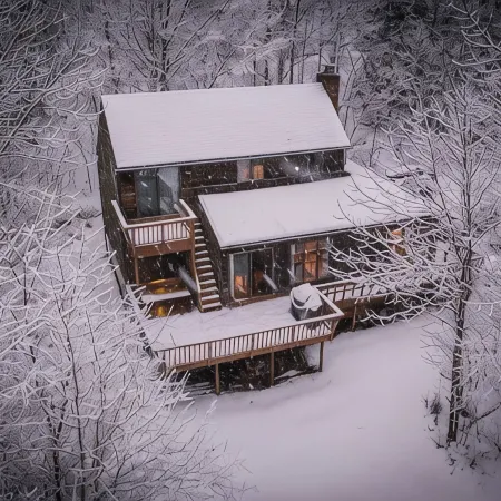 Quaint Stowe Vermont Cabin