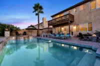 Near Coachella Festival, 5min walk 2 BNP Paribas, pool spa, 7bdrm, mountain view