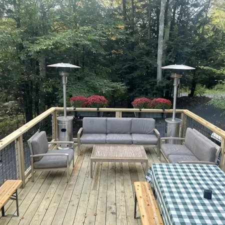 A cozy family retreat perfectly located between Stowe Village & Trapp’s Lodge
