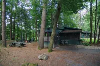 Cottontail Cabin at the Adirondack Lodge =- 5 mins to Lake George Village - シャレー