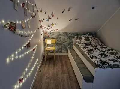 Countryside, two-level studio, built in an old barn. Hotels in 